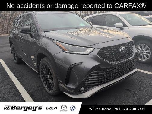 Magnetic Gray Metallic 2023 Toyota Highlander XSE