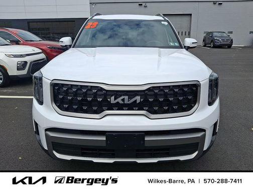 Glacial White Pearl 2023 Kia Telluride EX X-Line