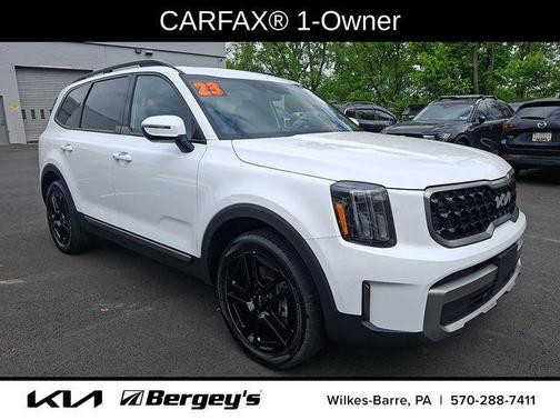 Glacial White Pearl 2023 Kia Telluride EX X-Line
