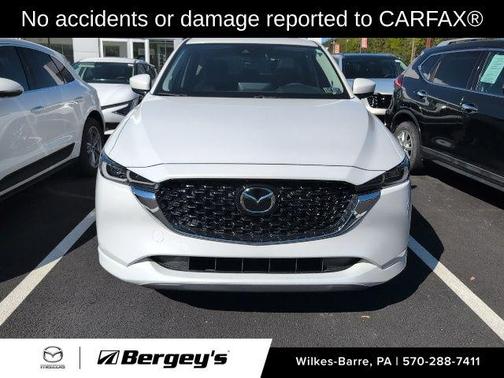 Rhodium White Metallic 2024 Mazda CX-5 2.5 S Premium Plus Package