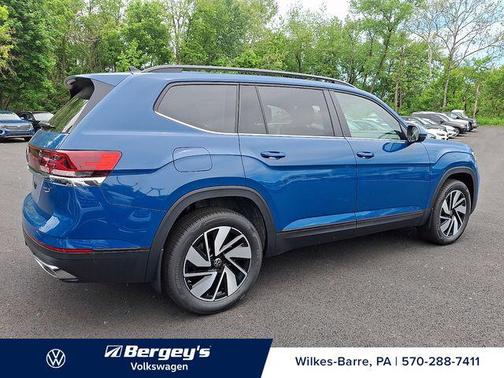 Mountain Lake Blue Metallic 2026 Volkswagen Atlas 2.0T SE w/Technology 4MOTION