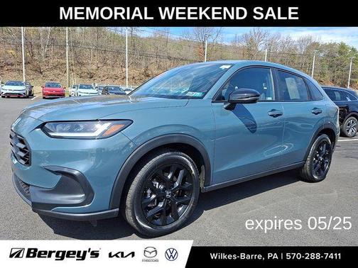 Urban Gray Pearl 2024 Honda HR-V Sport