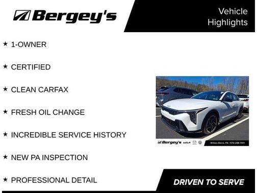 Snow White Pearl 2025 Kia K4 GT-Line