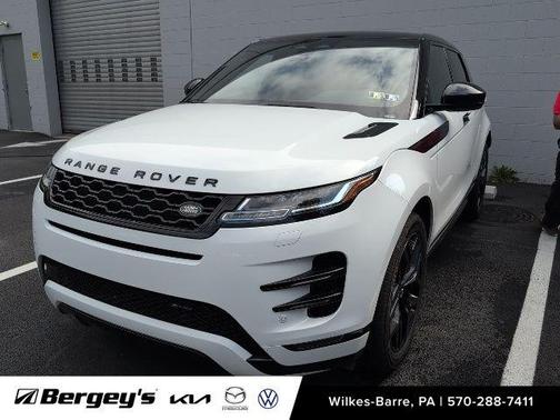Ostuni Pearl White Metallic 2023 Land Rover Range Rover Evoque R-Dynamic S