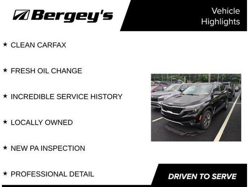 Cherry Black 2022 Kia Seltos EX