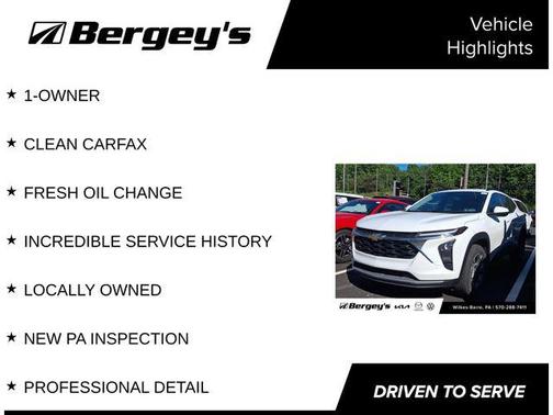 Summit White 2024 Chevrolet Trax LT