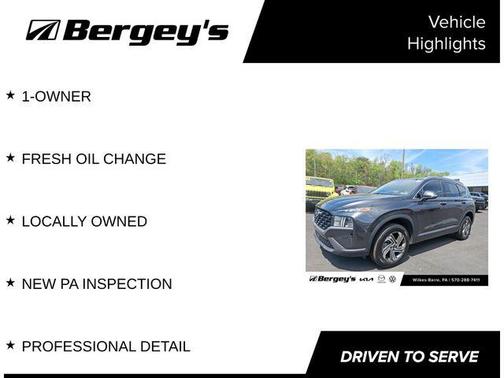 Portofino Gray 2023 Hyundai SANTA FE SEL 2.4