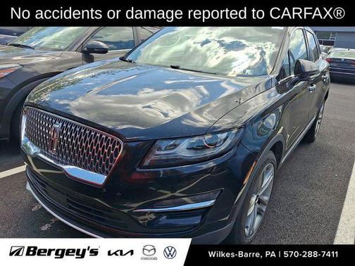 Infinite Black Metallic 2019 Lincoln MKC Reserve