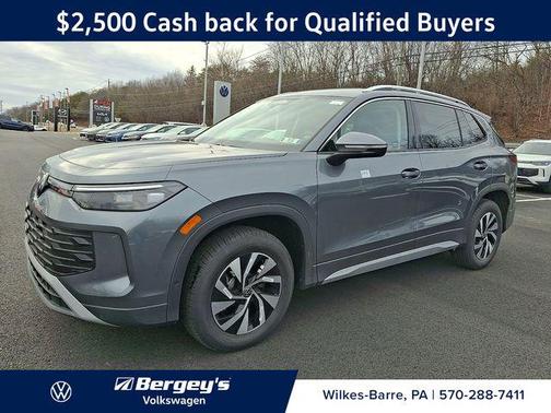 platinum gray metallic 2026 Volkswagen Tiguan 2.0T S 4MOTION