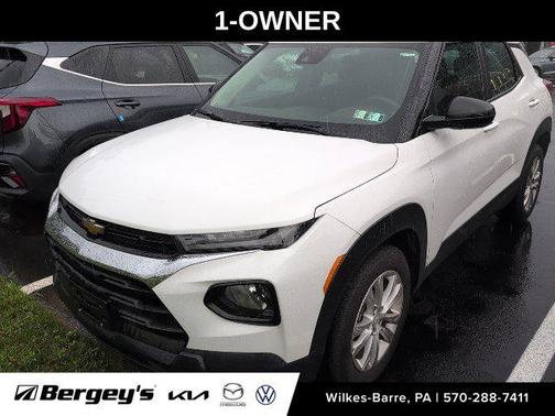 Summit White 2022 Chevrolet Trailblazer LS
