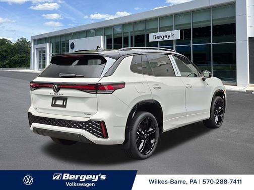 Opal White w/Deep Black Roof 2026 Volkswagen Tiguan 2.0T SE R-Line Black 4MOTION
