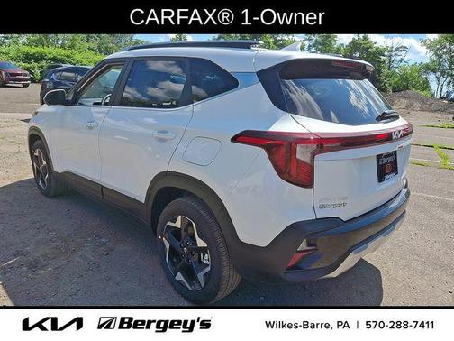 Snow White Pearl 2025 Kia Seltos EX