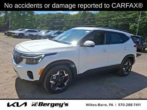 Snow White Pearl 2025 Kia Seltos EX