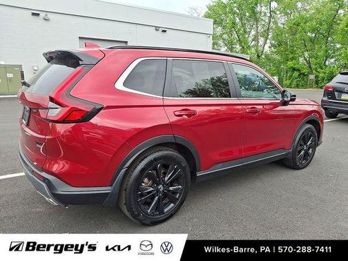 Radiant Red Metallic 2023 Honda CR-V Hybrid Sport Touring AWD