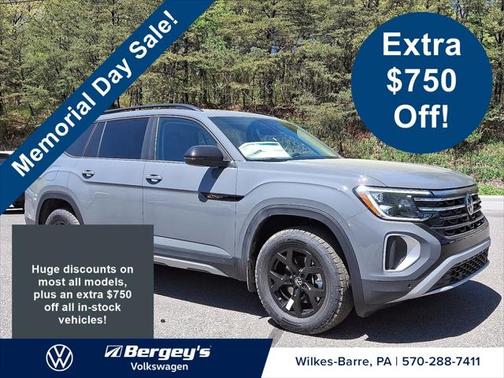 2025 Volkswagen Atlas 2.0T Peak Edition