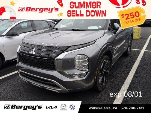 Mercury Gray Metallic 2023 Mitsubishi Outlander SEL S-AWC