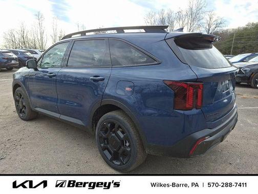 Midnight Lake Blue 2025 Kia Sorento SX
