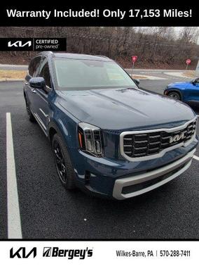 Midnight Lake Blue 2024 Kia Telluride S