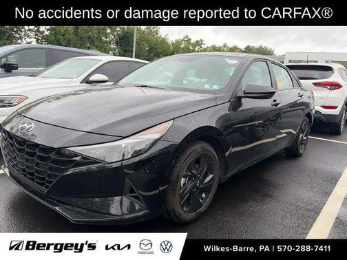 Phantom Black 2023 Hyundai ELANTRA HEV Blue