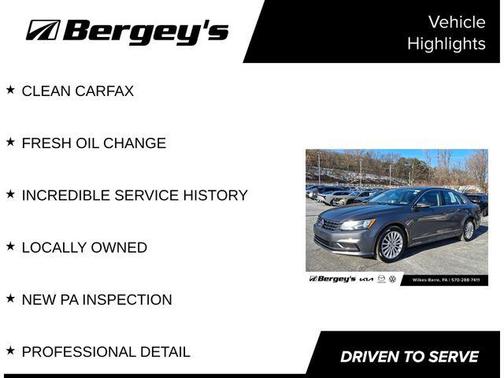 2017 Volkswagen Passat 1.8T SE