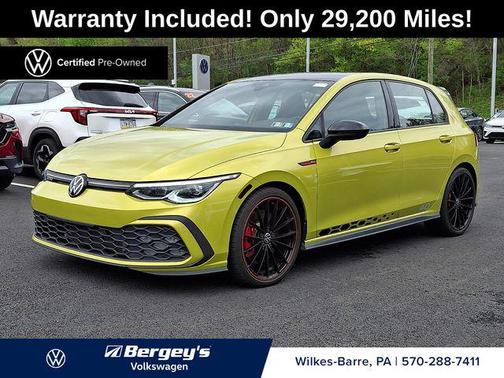 Polemo Yellow w/Black Roof 2023 Volkswagen Golf GTI 1.4T TSI