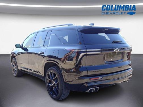 Black Metallic 2024 Chevrolet Traverse RS