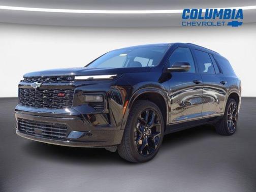 Black Metallic 2024 Chevrolet Traverse RS