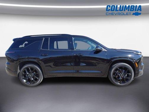 Black Metallic 2024 Chevrolet Traverse RS