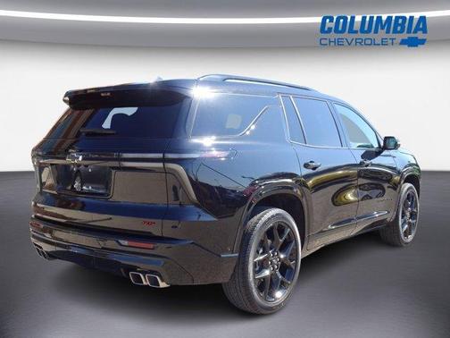 Black Metallic 2024 Chevrolet Traverse RS