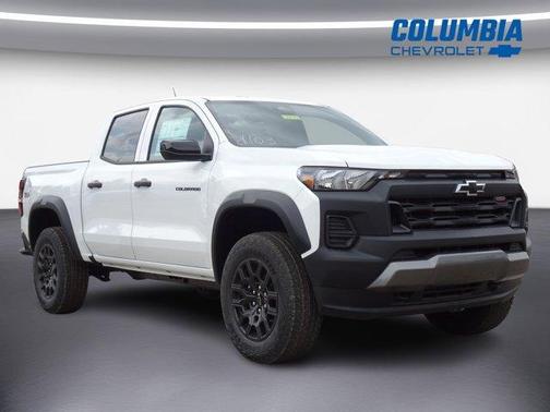 Summit White 2026 Chevrolet Colorado Trail Boss