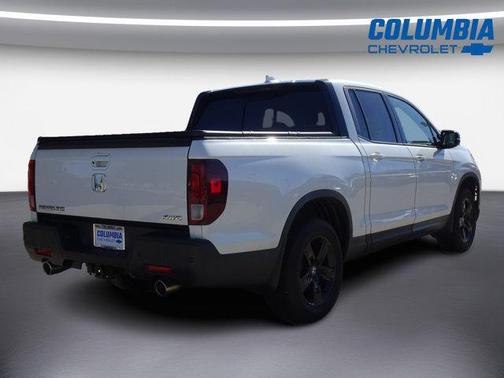 Platinum White Pearl 2022 Honda Ridgeline Black Edition