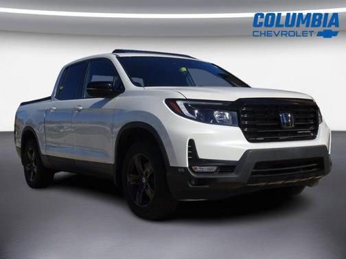 Platinum White Pearl 2022 Honda Ridgeline Black Edition