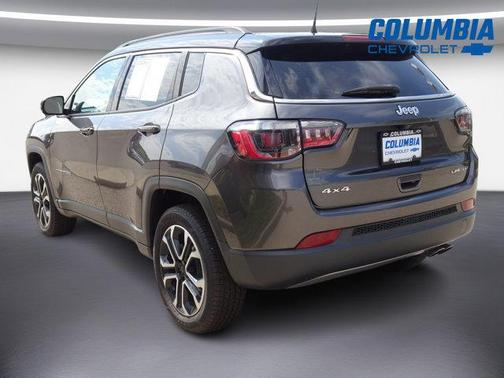 Granite Crystal Clearcoat Metallic 2022 Jeep Compass Limited