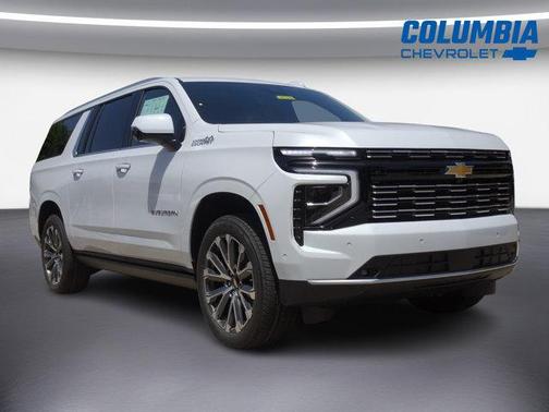 Polar White 2026 Chevrolet Suburban High Country