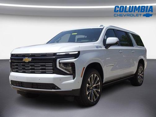Polar White 2026 Chevrolet Suburban High Country