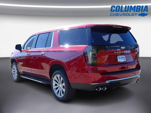 Radiant Red 2026 Chevrolet Suburban Premier