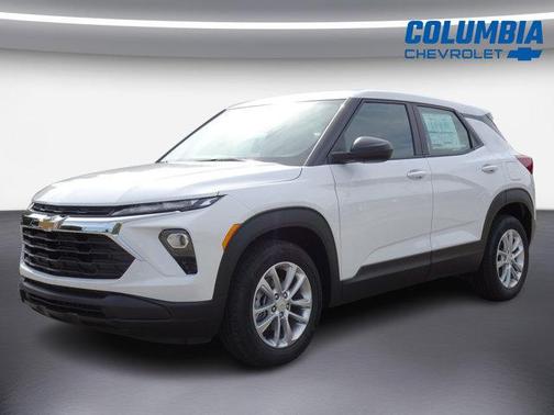 Summit White 2026 Chevrolet Trailblazer LS
