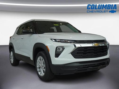 Summit White 2026 Chevrolet Trailblazer LS