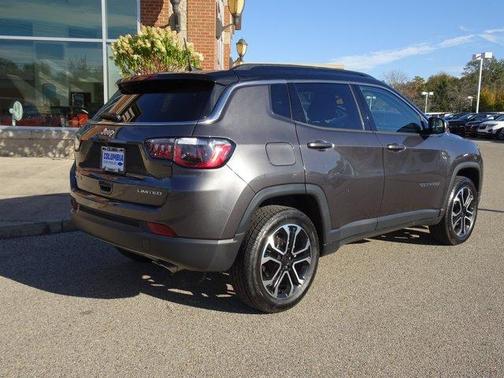 Crystal Metallic 2022 Jeep Compass Limited