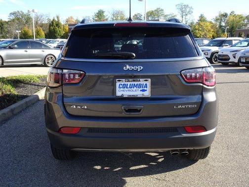 Crystal Metallic 2022 Jeep Compass Limited