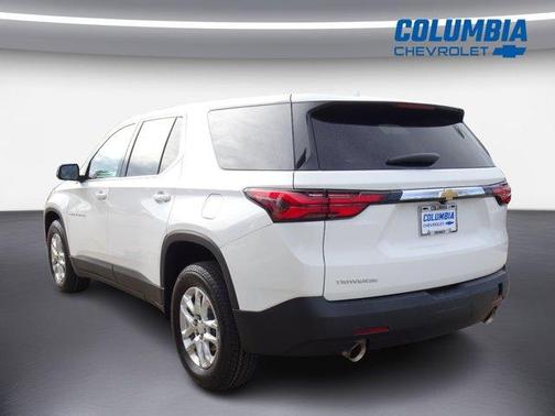 Summit White 2022 Chevrolet Traverse LS
