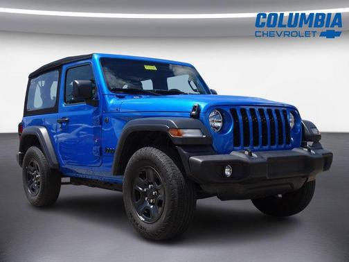 Blue Pearl 2024 Jeep Wrangler Sport