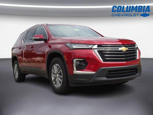 Radiant Red 2023 Chevrolet Traverse LT Cloth