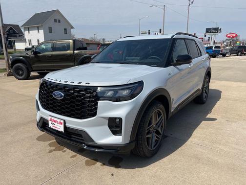 White 2026 Ford Explorer ST-Line