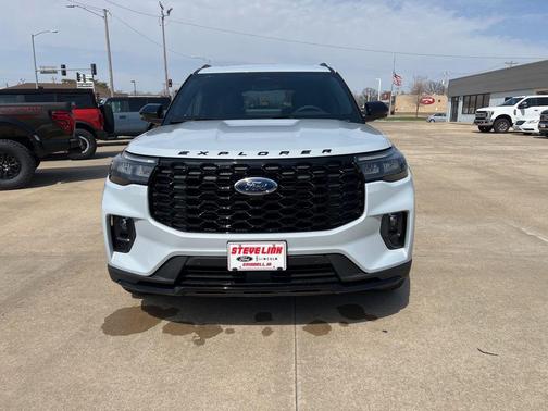 White 2026 Ford Explorer ST-Line