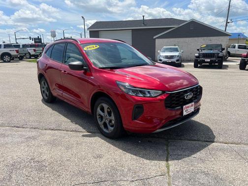 Rapid Red Metallic Tinted Clearcoat 2024 Ford Escape ST-Line