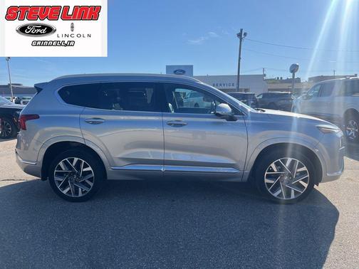 Shimmering Silver 2023 Hyundai SANTA FE Calligraphy