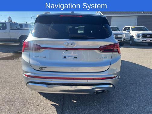 Shimmering Silver 2023 Hyundai SANTA FE Calligraphy