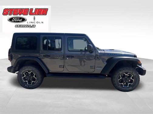 Granite Crystal Metallic Clearcoat 2022 Jeep Wrangler Unlimited 4xe Rubicon