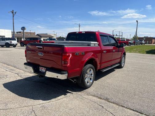 Ruby Red Metallic 2017 Ford F-150 Lariat